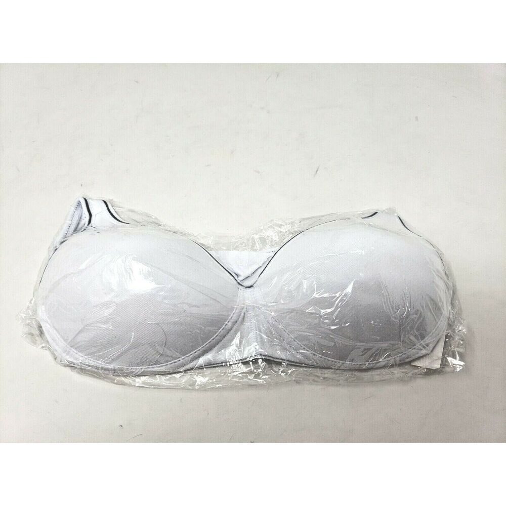 COOBIE SPORTS BRA STYLE 6899 SIZE 32B WHITE NEW WITH TAGS
